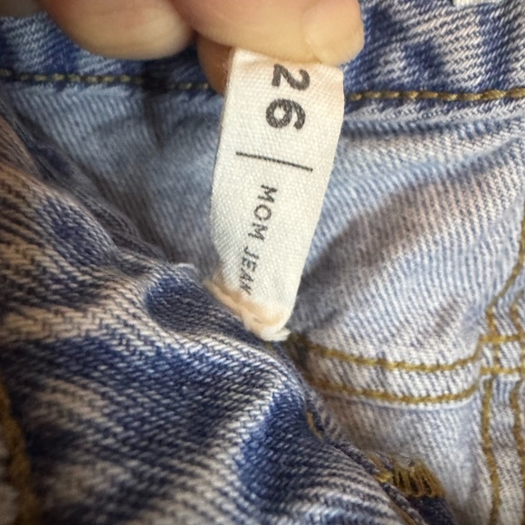 PacSun Blue Straight Leg Vintage Distressed Jeans - Picture 5 of 7